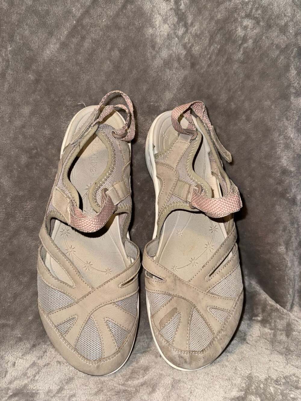 Easy Spirit Esplash Women's Adjustable Ankle Strap Hiking Sandals